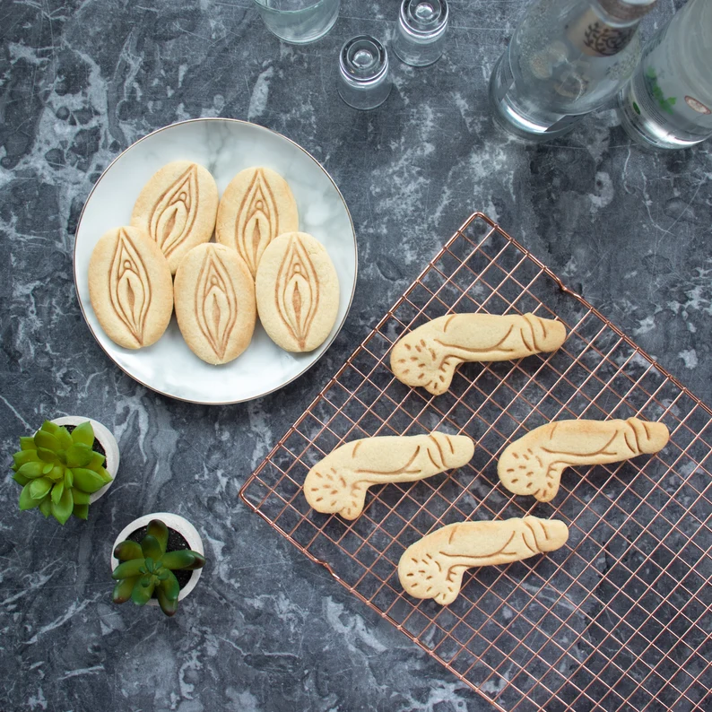 😍 Penis Gingerbread Cookie Cutters💋 - Spice Up Your Baking! 😂