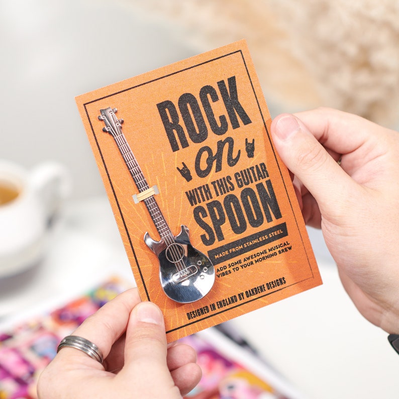 🎸Fun Guitar Spoon-Unique Gift for Music Lovers