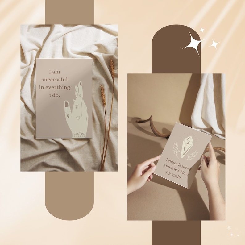 😍😍😍Encouragement gifts-Affirmation Cards Set