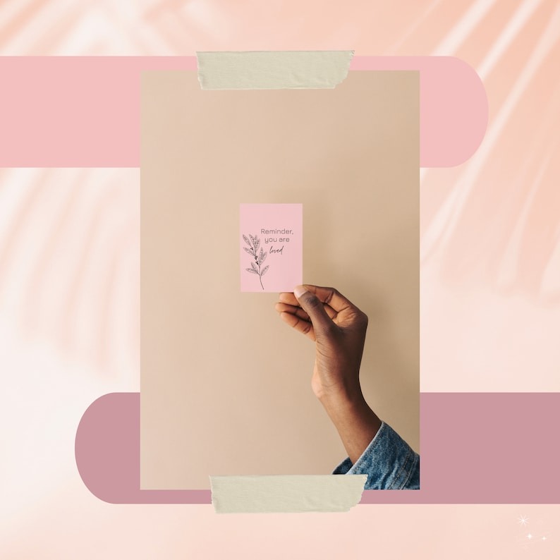 😍😍😍Encouragement gifts-Affirmation Cards Set