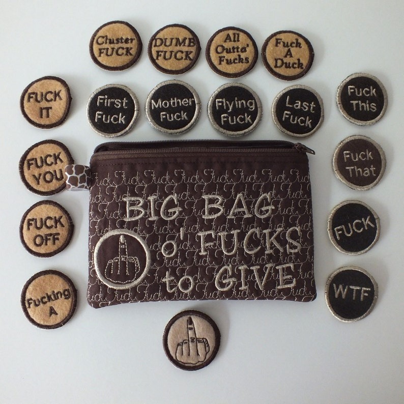 🤣WARNING! RUDE MAKE! Bag of F*cks, Give a F*ck