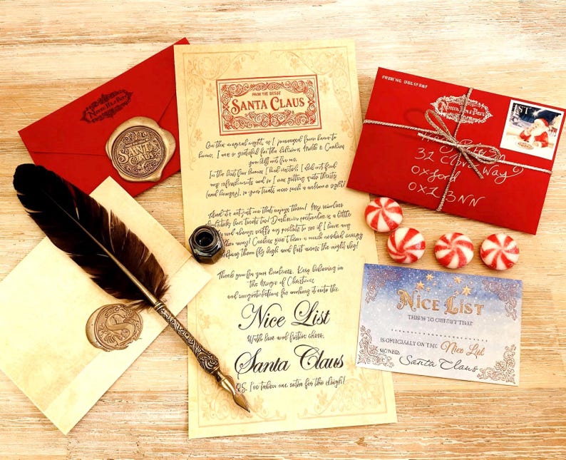 🎄🎅Santa Gold Coins for Christmas Eve Boxes