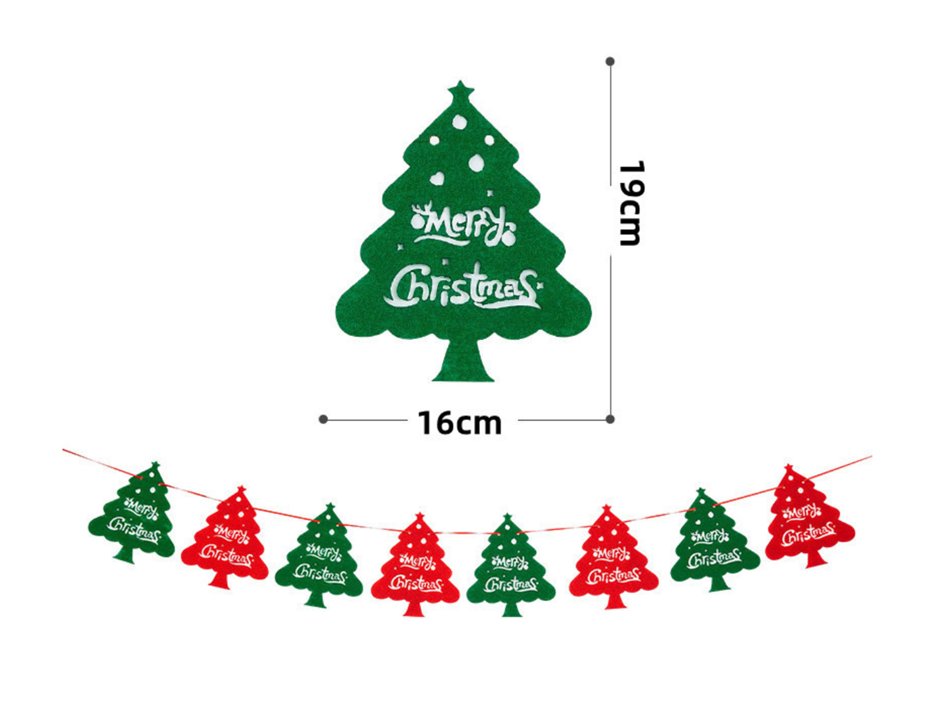 🎄🎄 High-Quality Felt Christmas Wall Decoration