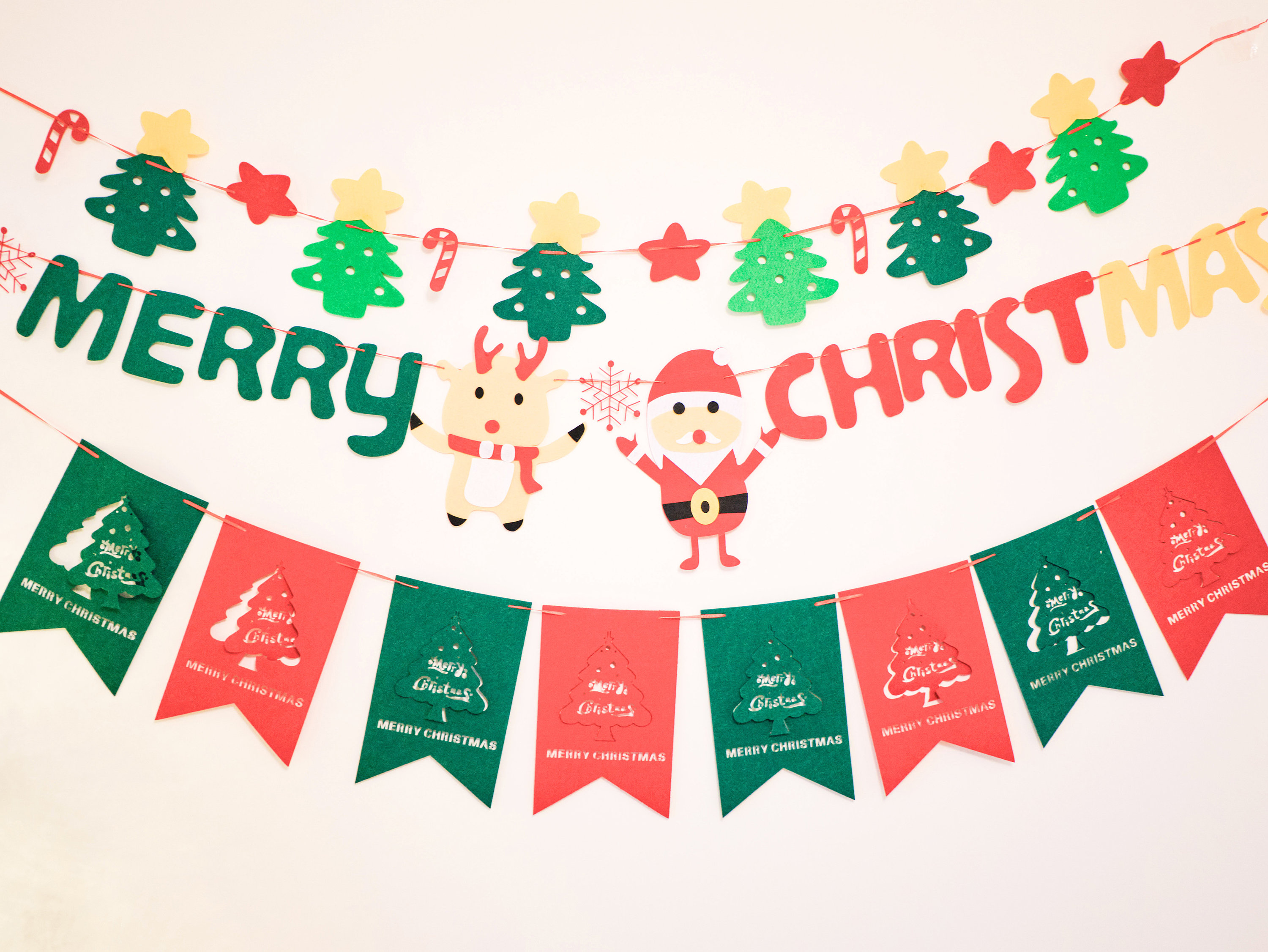 🎄🎄 High-Quality Felt Christmas Wall Decoration
