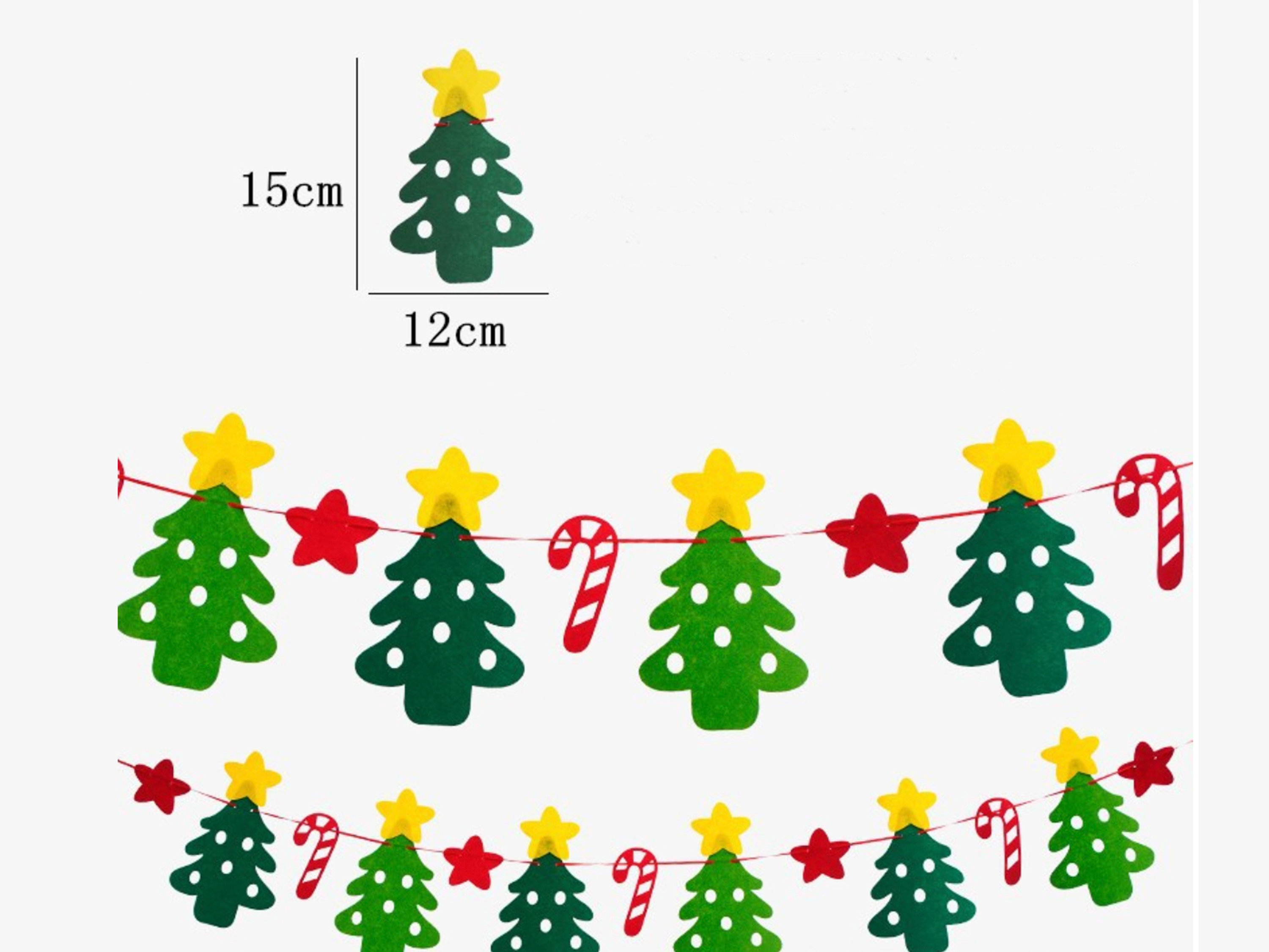 🎄🎄 High-Quality Felt Christmas Wall Decoration