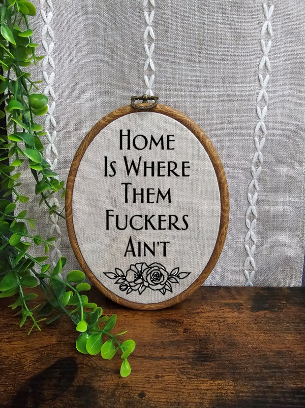 ✨Funny Hand Embroidery Home Decor
