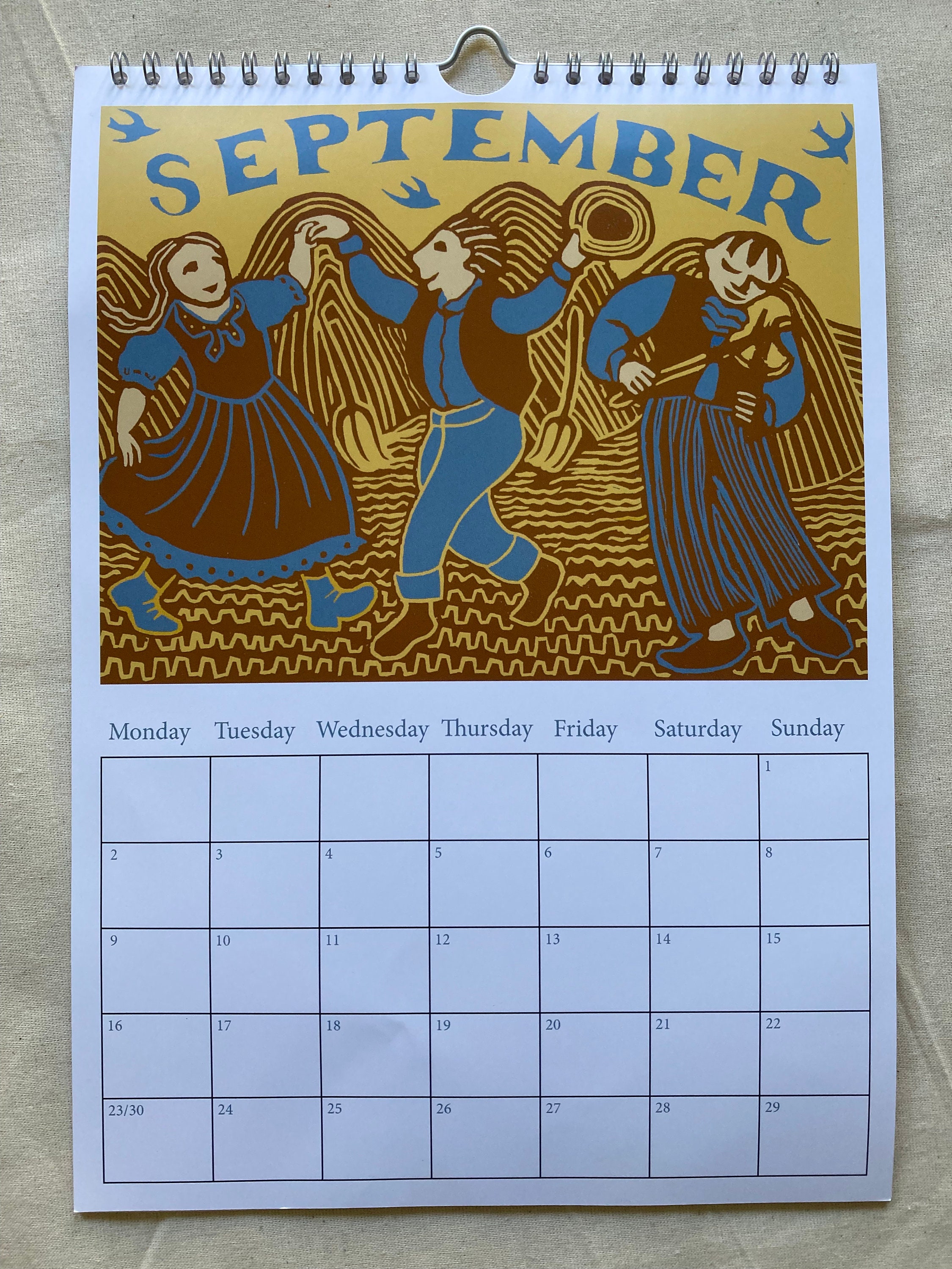 2024 Rustic Cosy Scenes Calendar