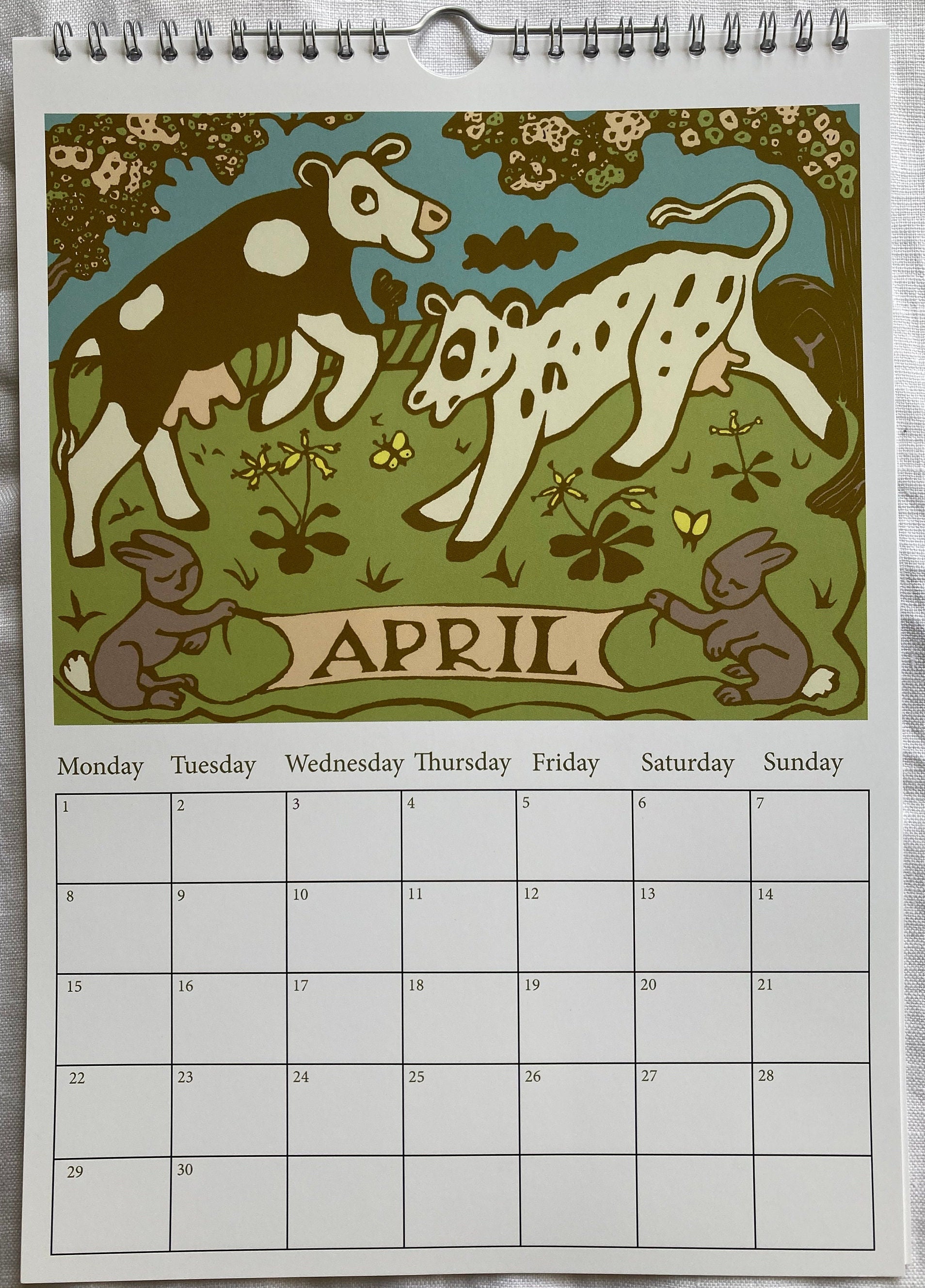 2024 Rustic Cosy Scenes Calendar