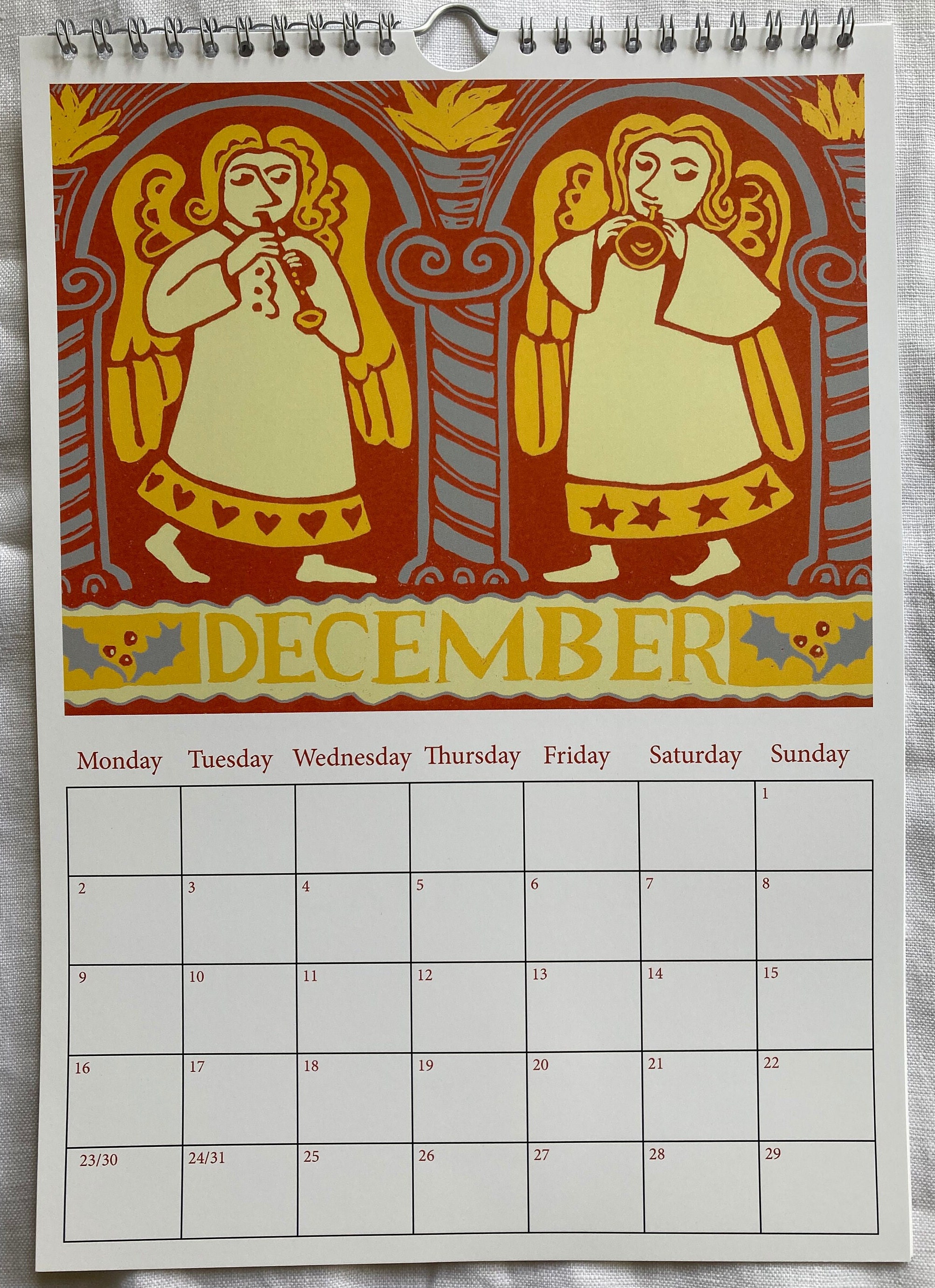 2024 Rustic Cosy Scenes Calendar