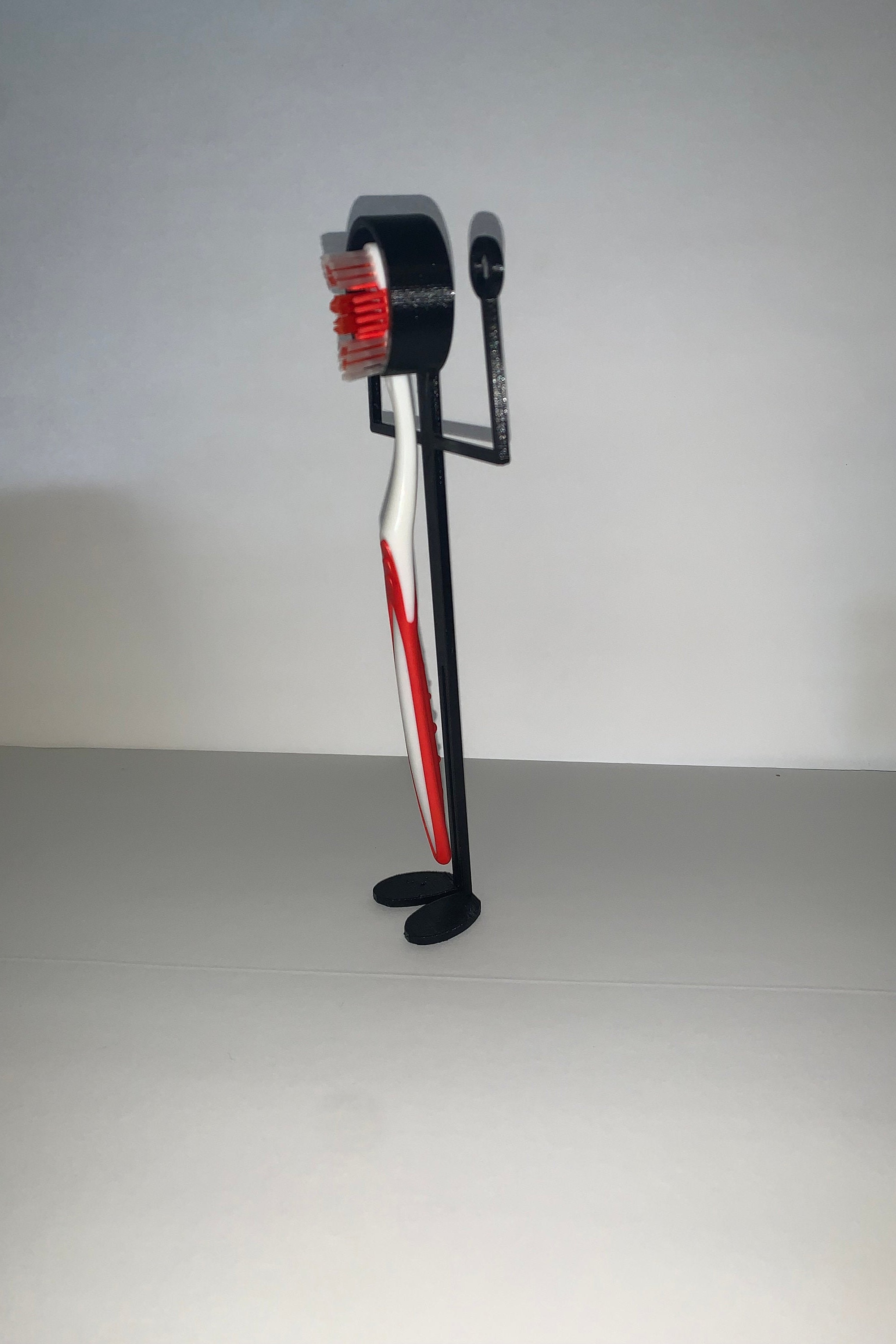 Toothbrush Holder Guy 3D Printed