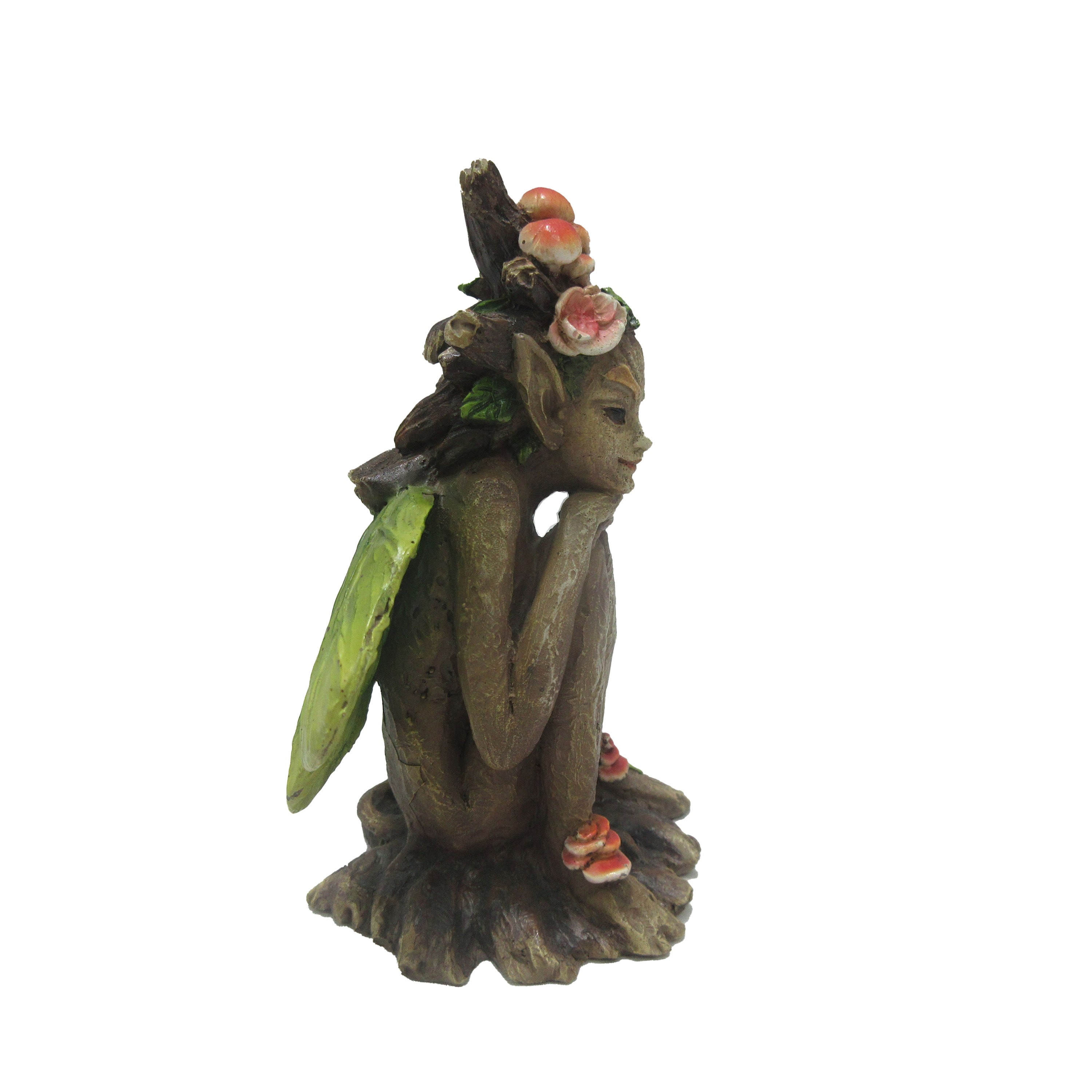 Fantasy Figurine Fairy Tree Elf Unique Decor