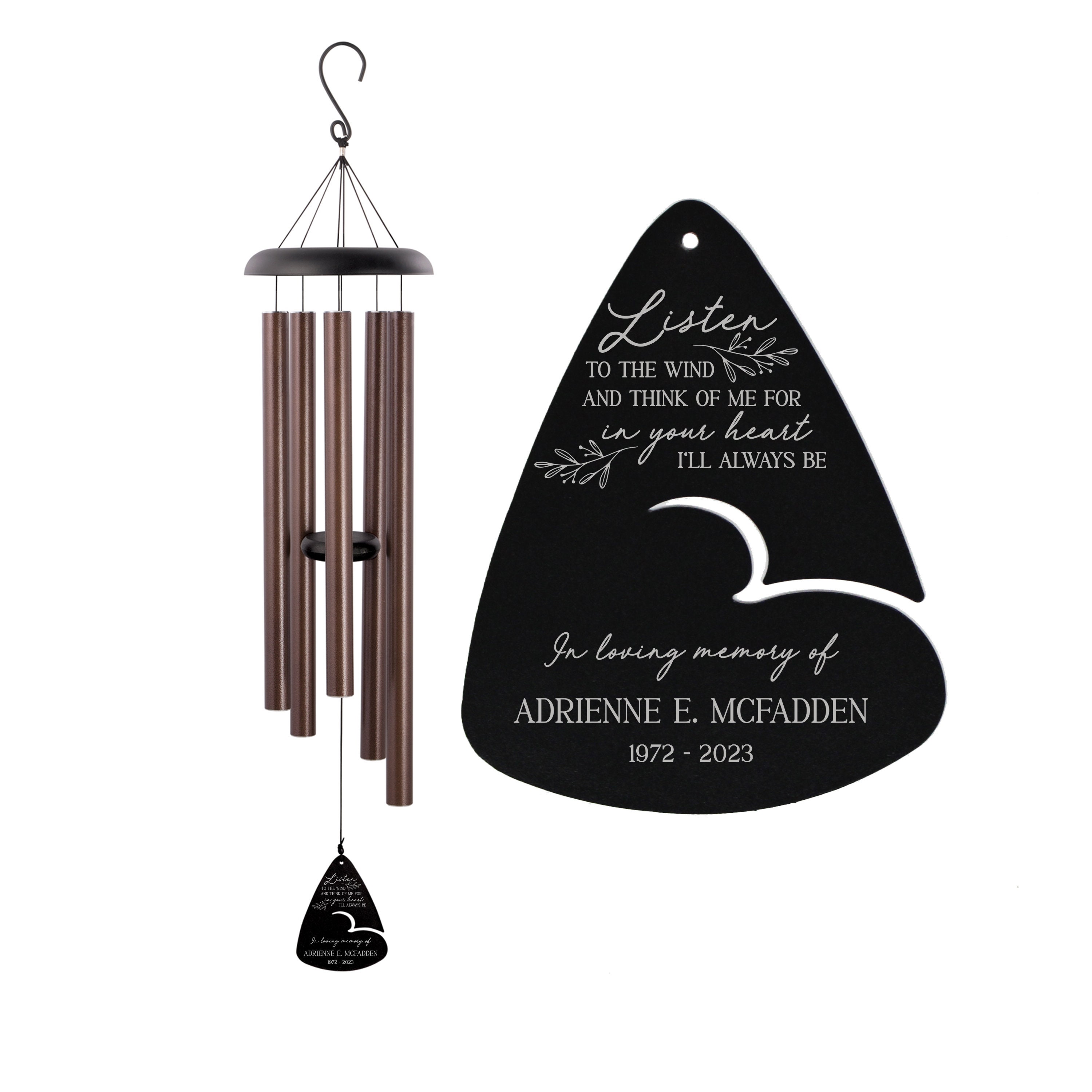 Personalized Memorial Wind Chimes