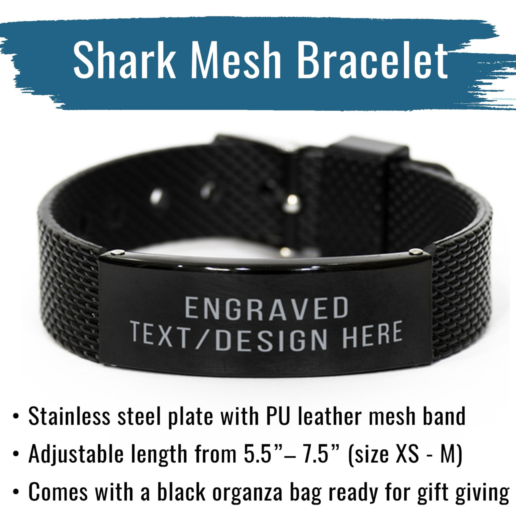 "I Will Carry You With Me" Personalized Engraved Memorial Bracelet