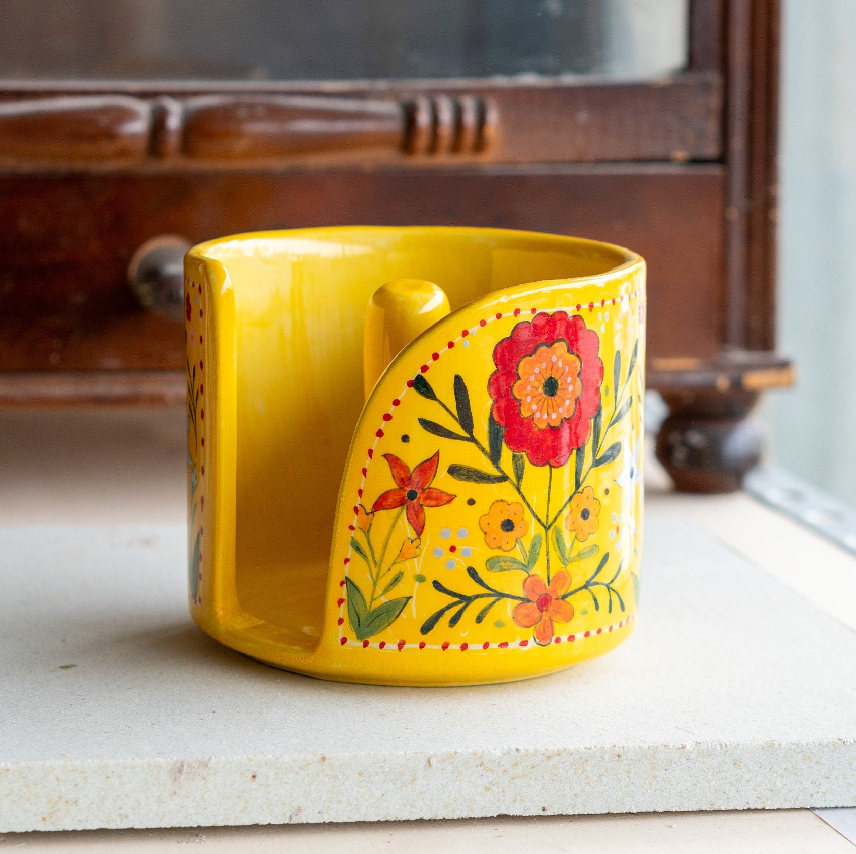 Handmade Paper Towel Holders