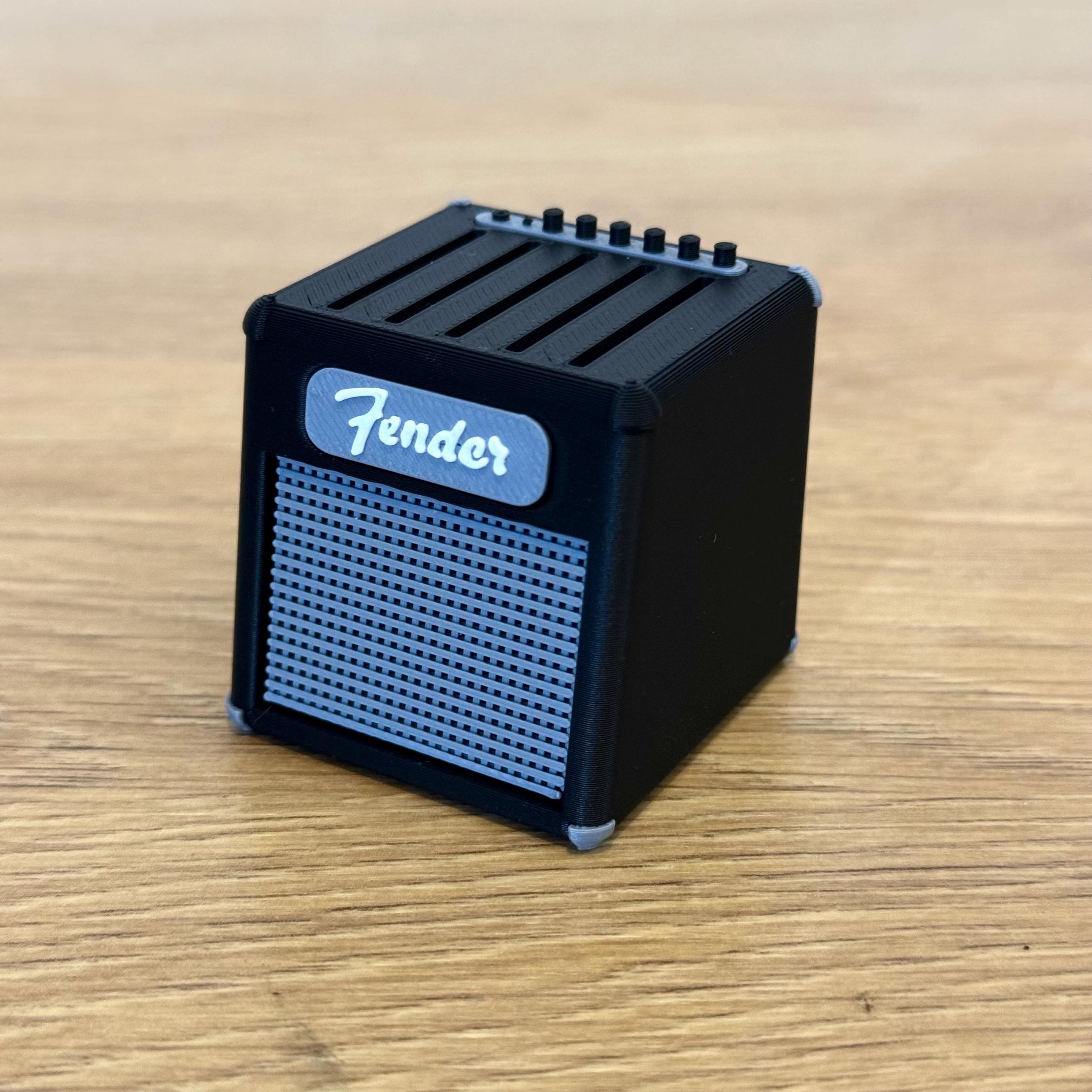 Mini Guitar Amp Pick Holder Marshall Gibson Orange Fender