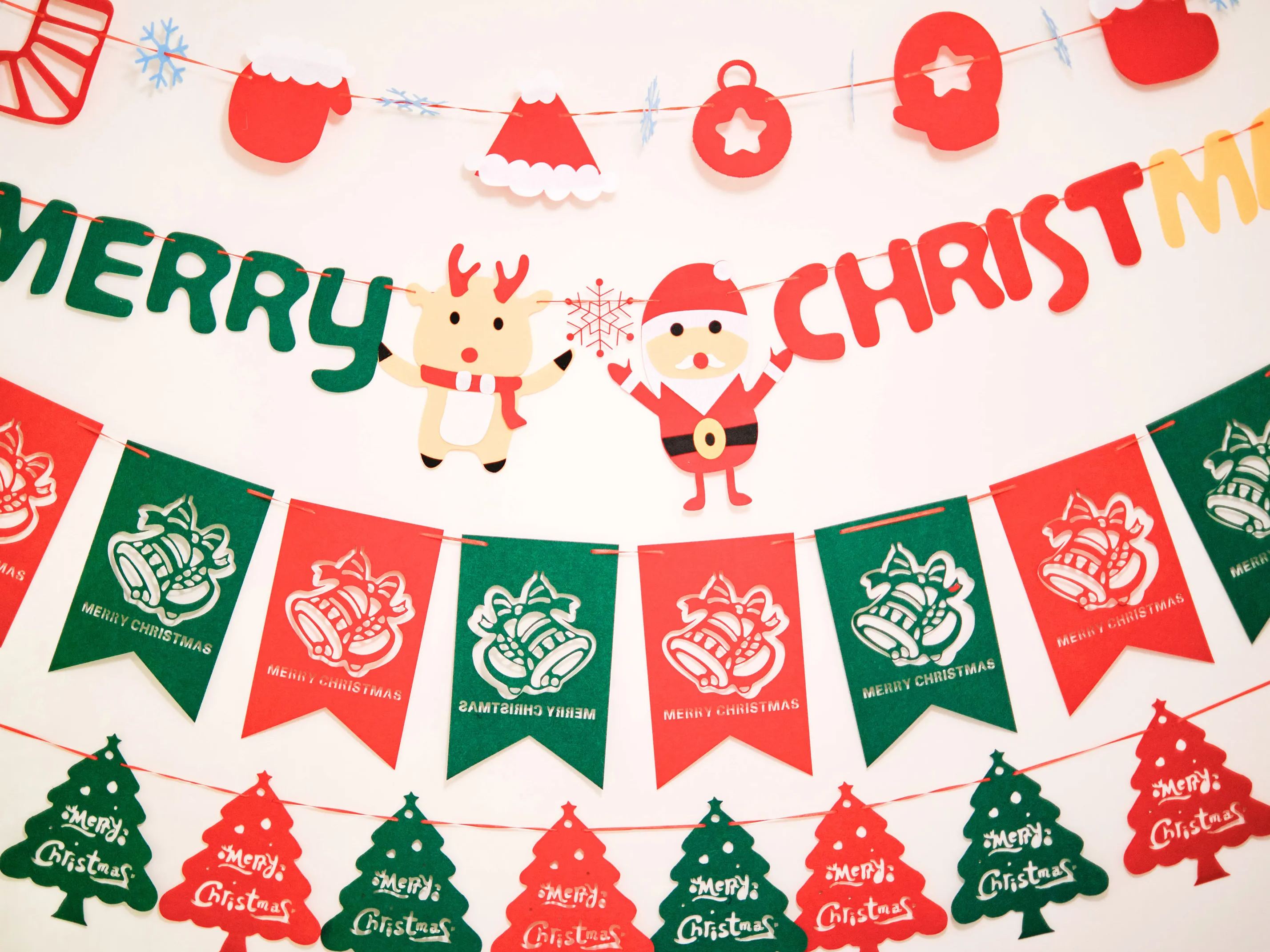 🎄🎄 High-Quality Felt Christmas Wall Decoration