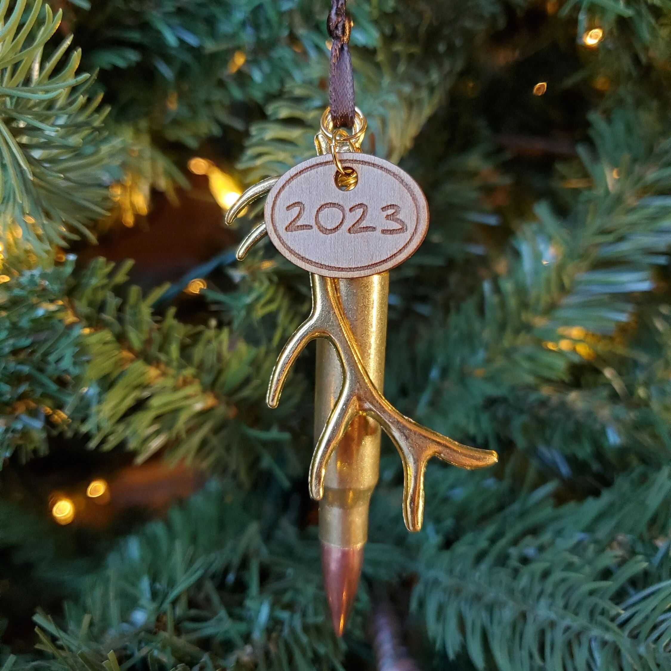 🦌2023 Hunting Christmas Tree Ornament