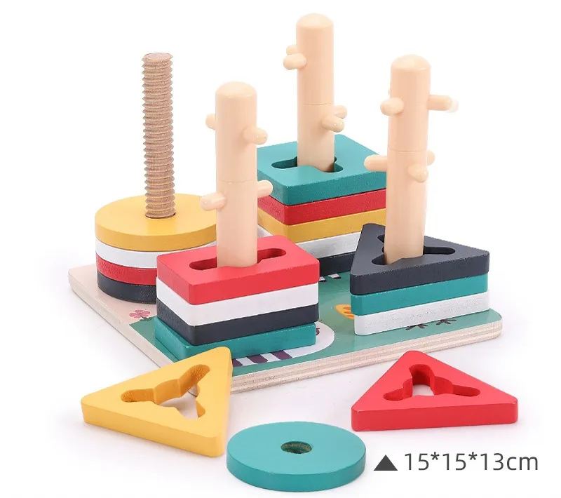 Montessori Toys for 1 to 3-Year-Old Boys Girls Toddlers