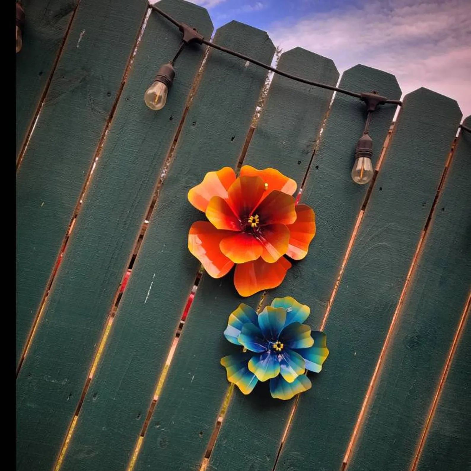 Beautiful Fence Decoration
