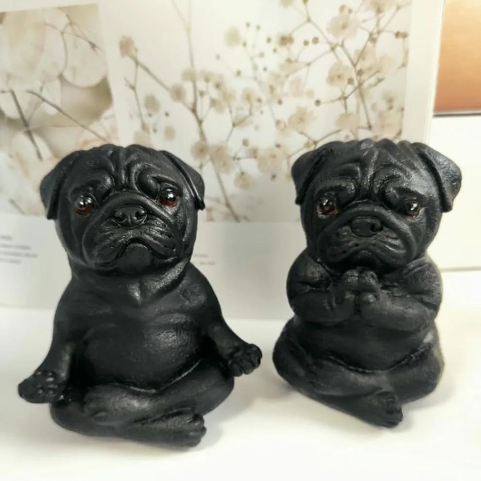 Yoga Dog Sculpture