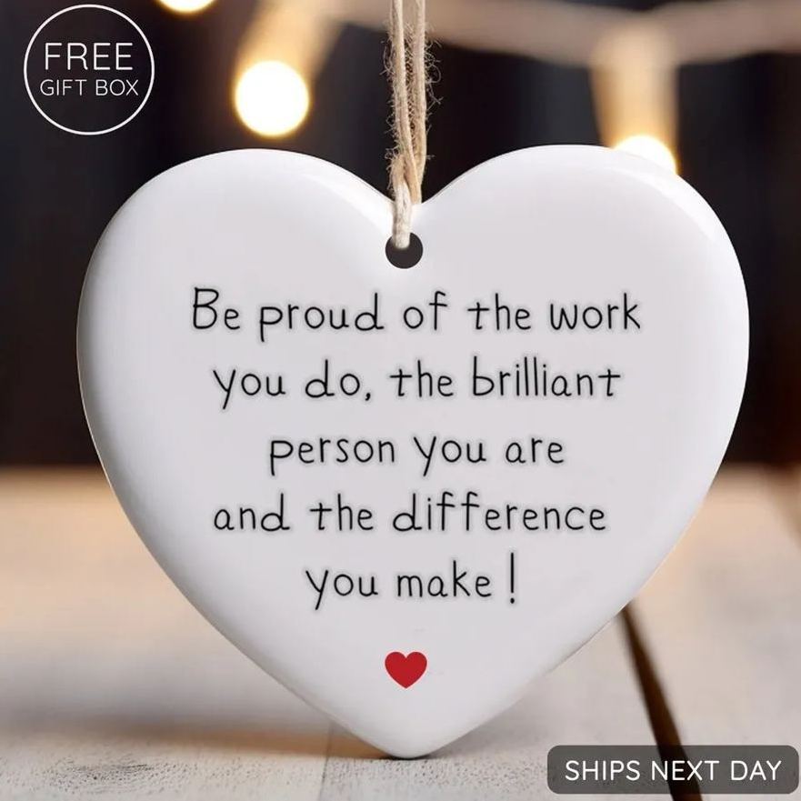 ❤️Thank You Gift，Never Forget The Difference You Make A grateful heart