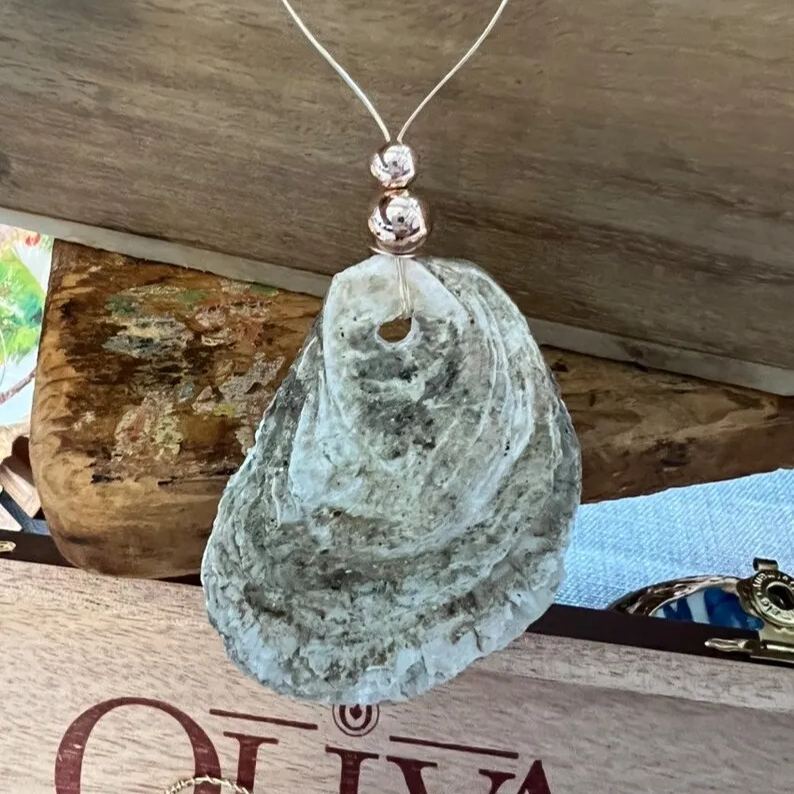 Handmade Cardinal Oyster Shell Christmas Ornament