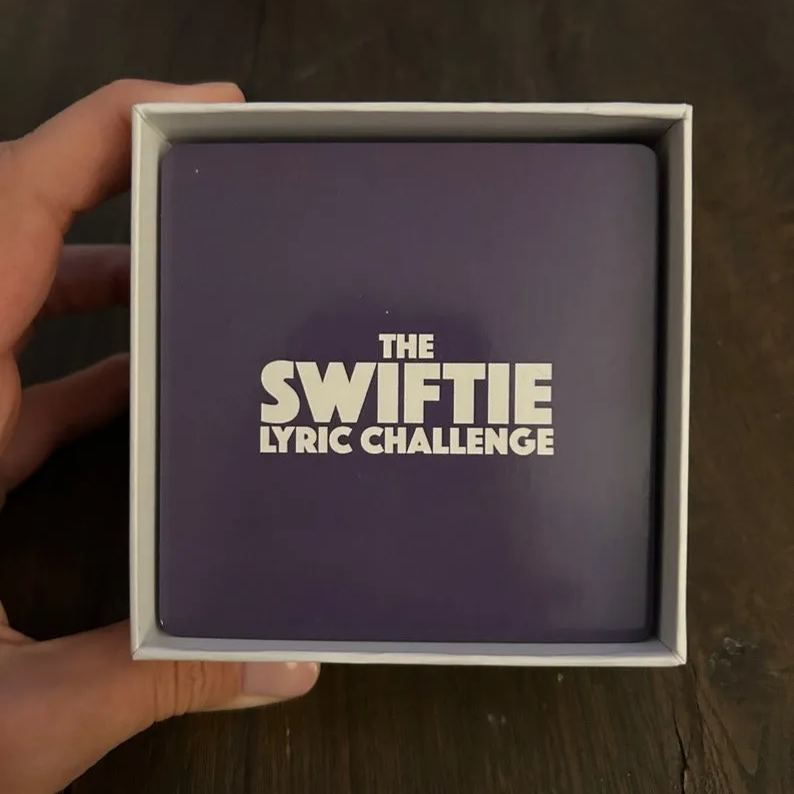 The Ultimate Game Night Delight for all Swifties | The Swiftie Lyric Challenge Card Game