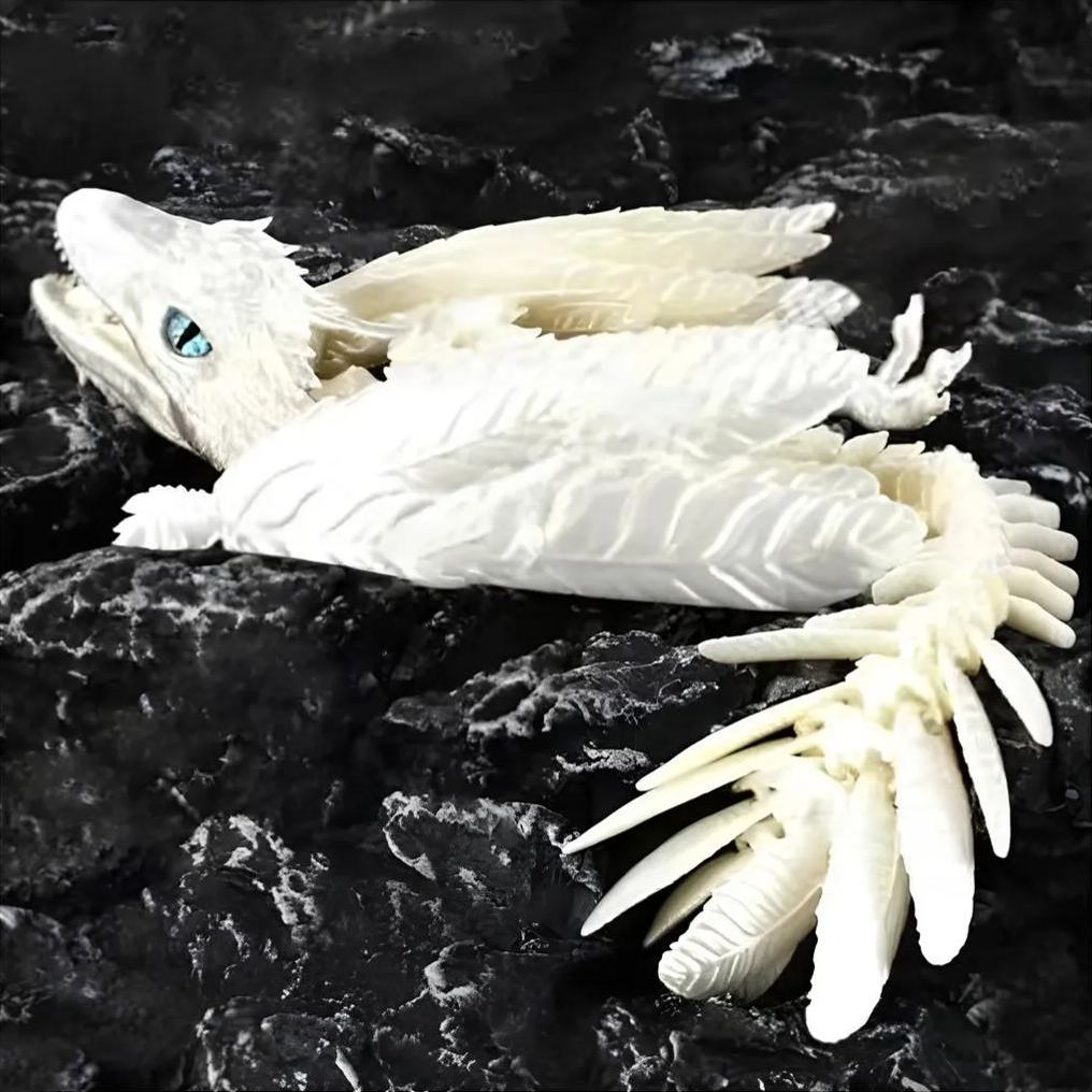 🐉3D Printed Feathered Wyvern Dragon