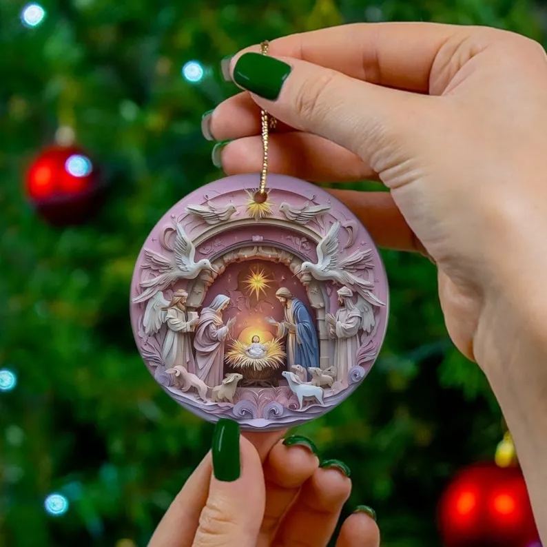 Nativity Christmas Ornament
