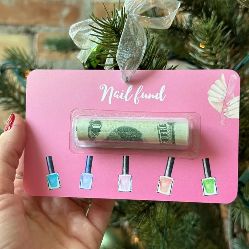 💸Nail Salon Fund Money Card💅