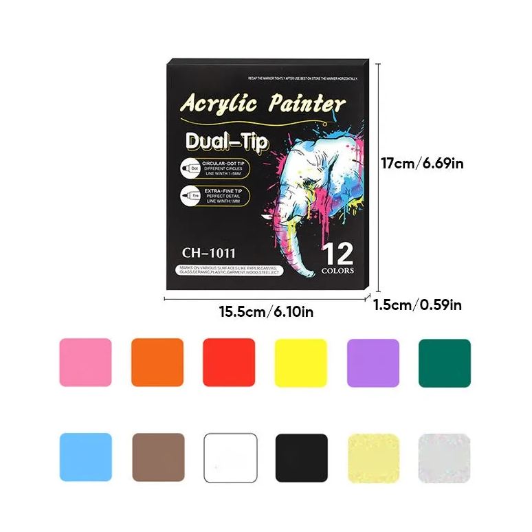 Acrylic Paint Marker (12PCS/24PCS)