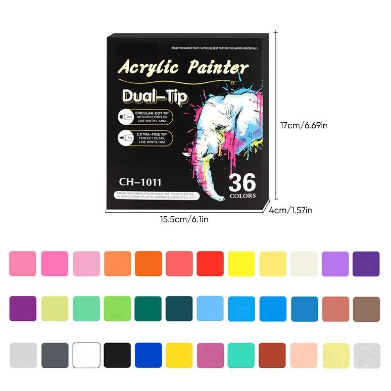 Acrylic Paint Marker (12PCS/24PCS)