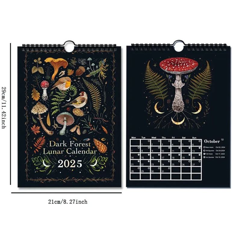 2025 Dark Forest Lunar Calendar