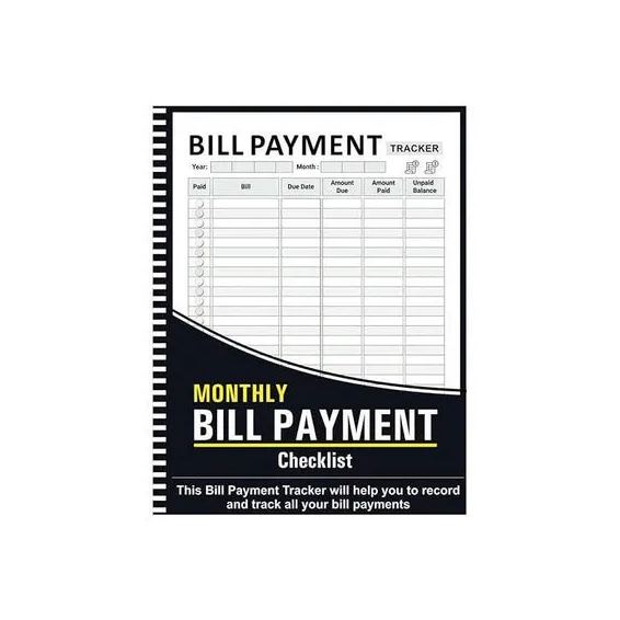 Bill Tracker Notebook