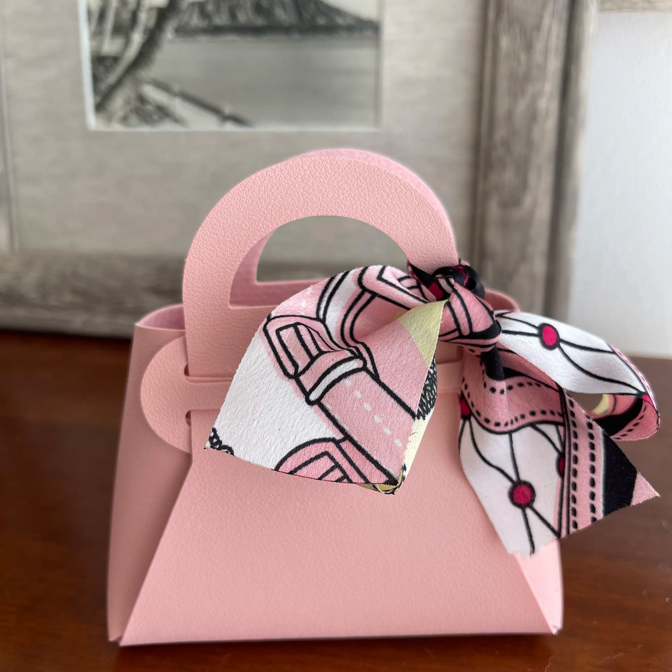 Gift Wrap bag - Mini Purse Wedding Bridesmaid Gift