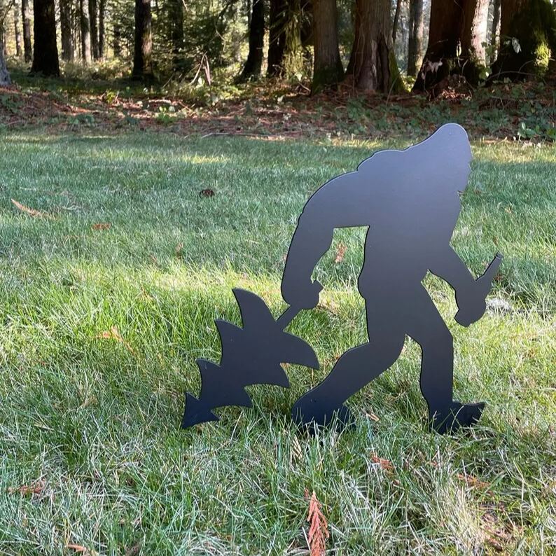 Bigfoot Garden Stake