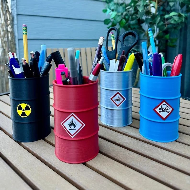 Drum | Barrel | Pen Holder Cup 