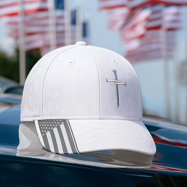 Adjustable Jesus 3 Nail Cross Hat