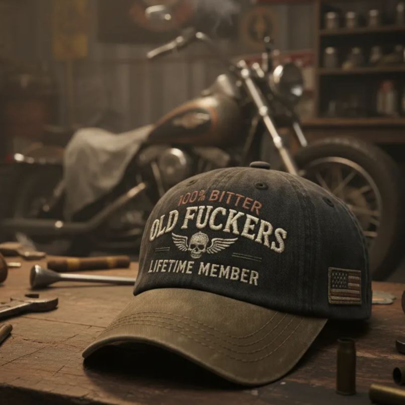 Vintage Old Fuckers Club Cap