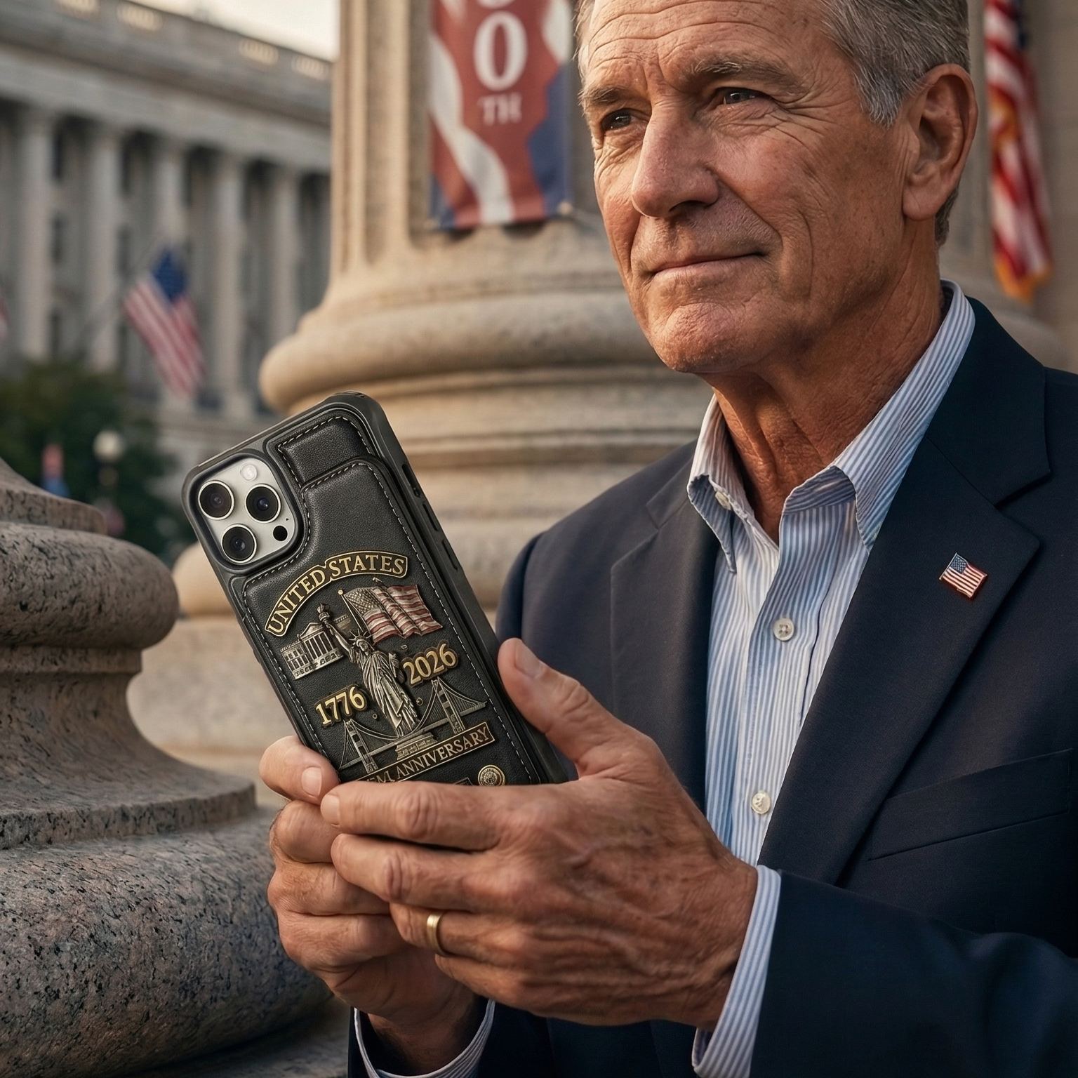 250th Anniversary - Personalized Wallet Phone Case