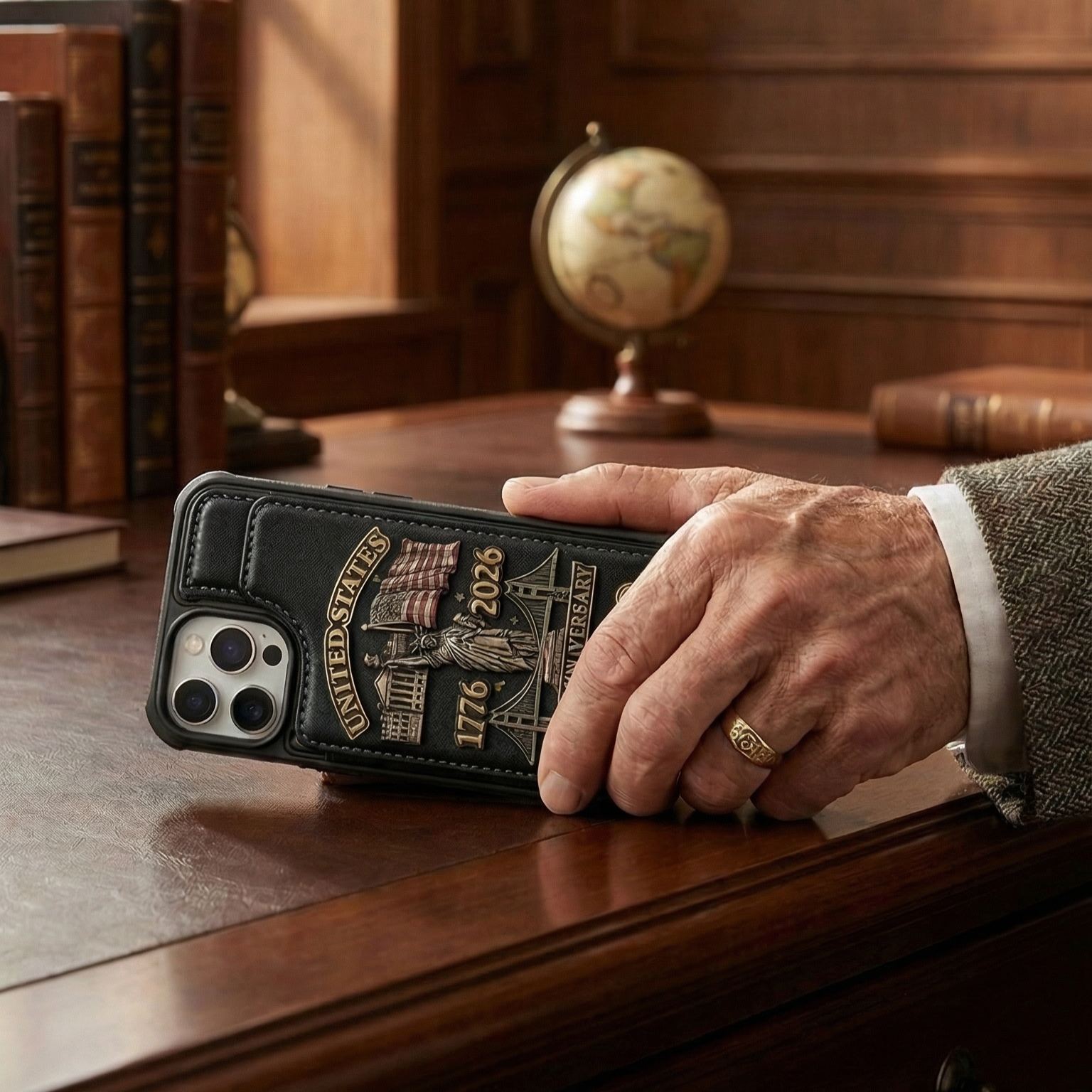 250th Anniversary - Personalized Wallet Phone Case