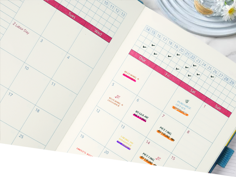 全面的每日规划