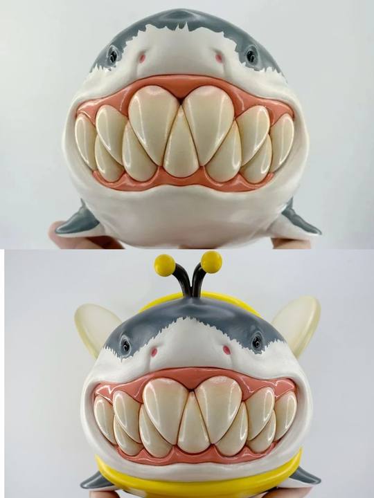 Cute Shark Resin Ornament