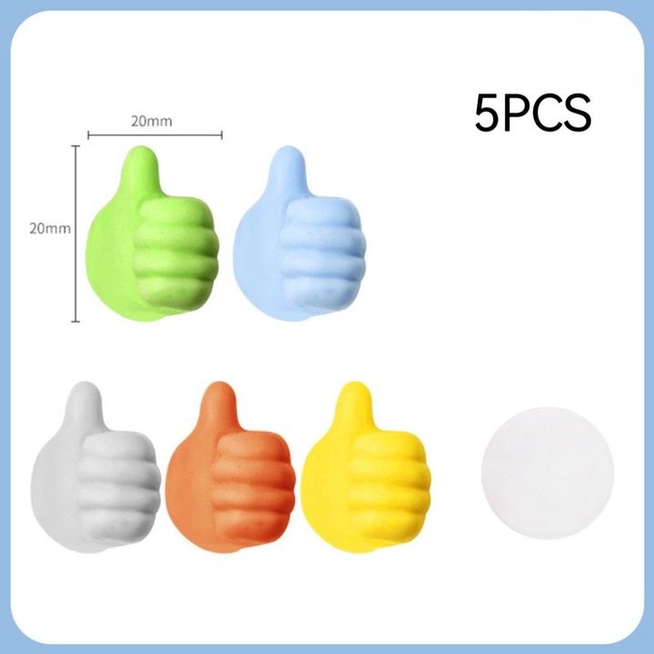 (🌲Early Christmas Sale)5 Pcs set Creative Thumbs Up Wall Hook
