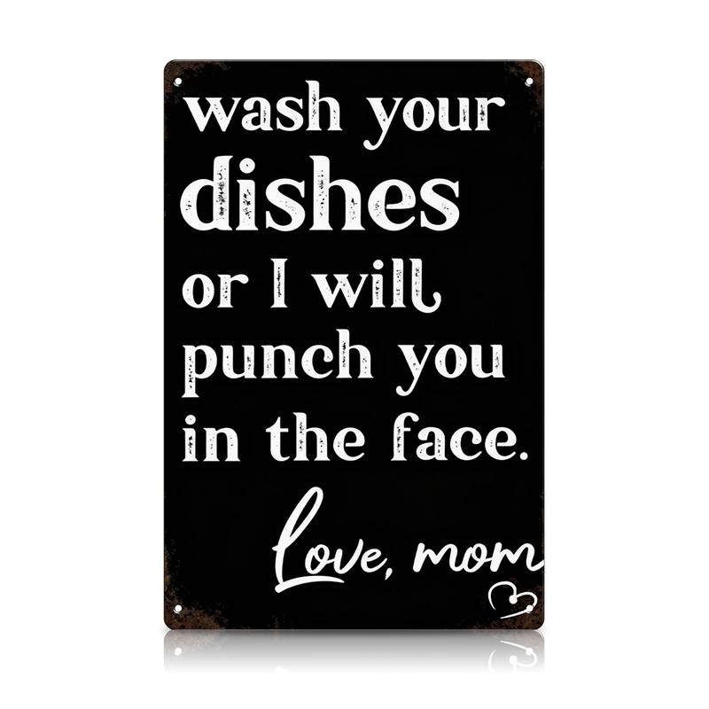 "Love, Mom" Decorative Plaque