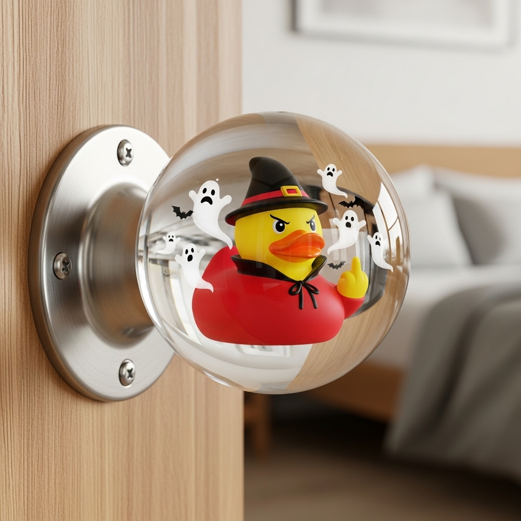 Funny Halloween Door Knob Decor