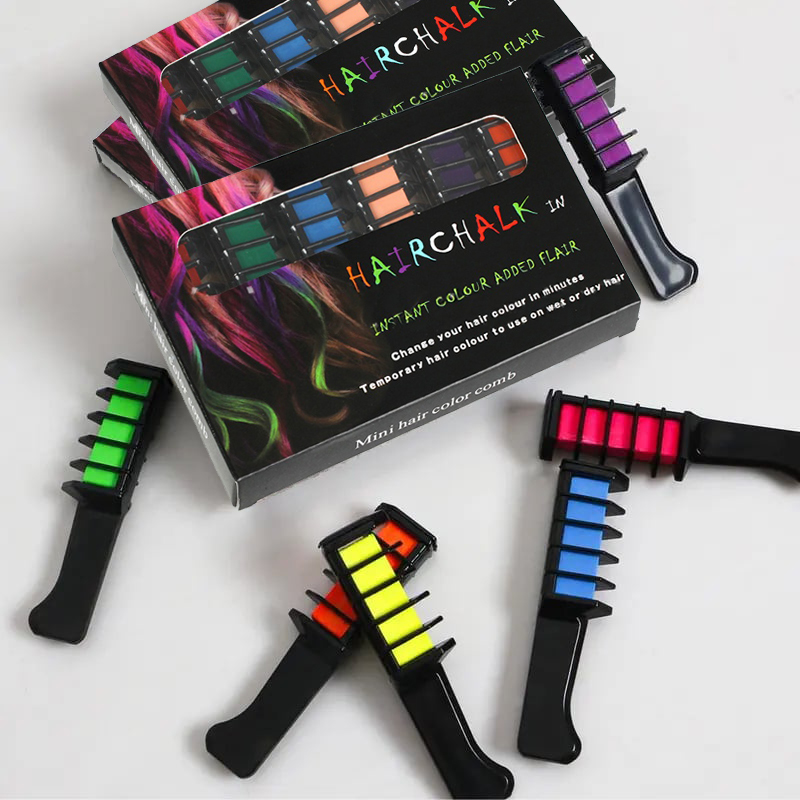 🎁Limited Time 49% OFF🔥Washable Instant Hair Color Comb – Vibrant, Safe & Easy Styling