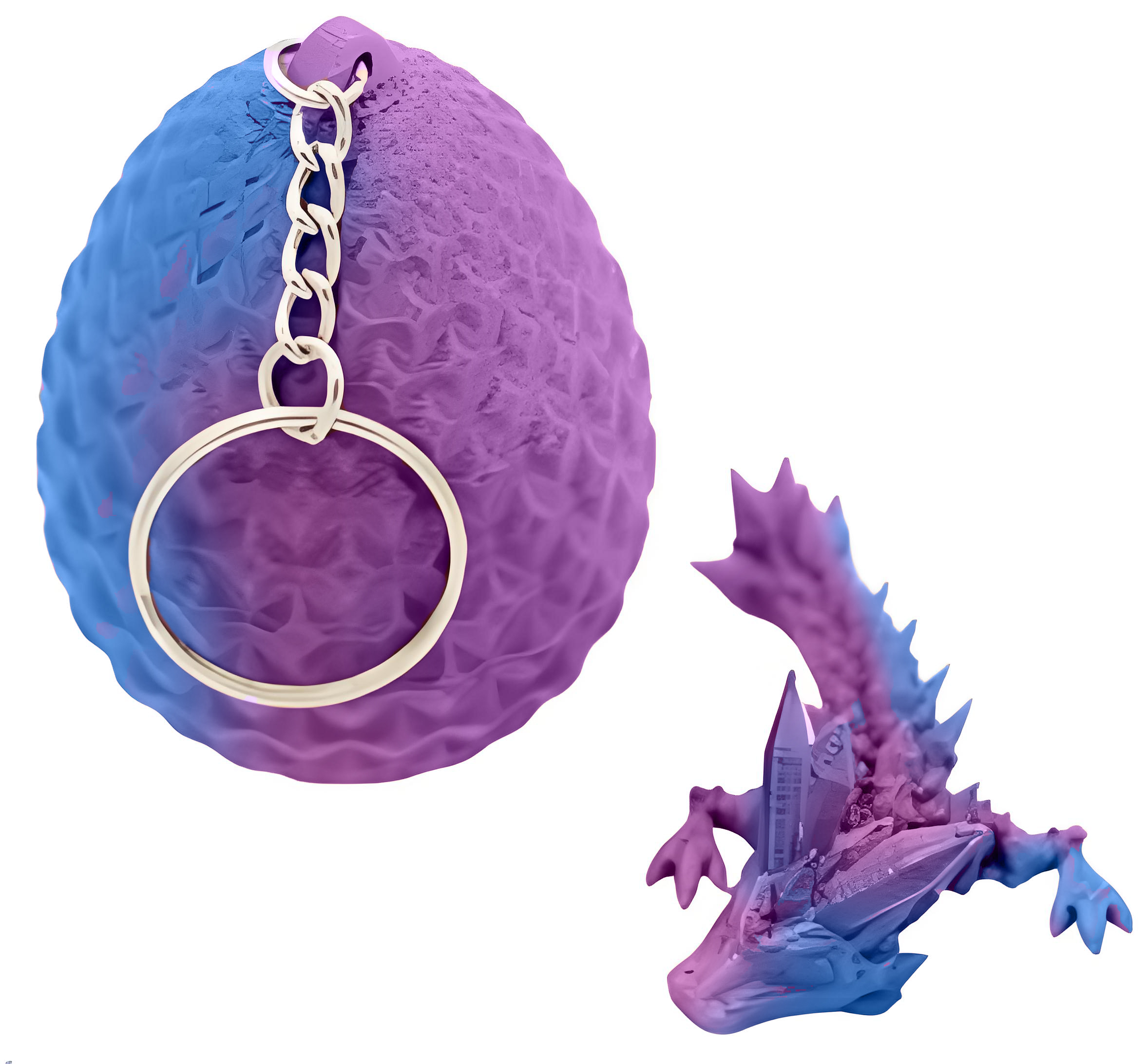 Dragon Egg Keychain