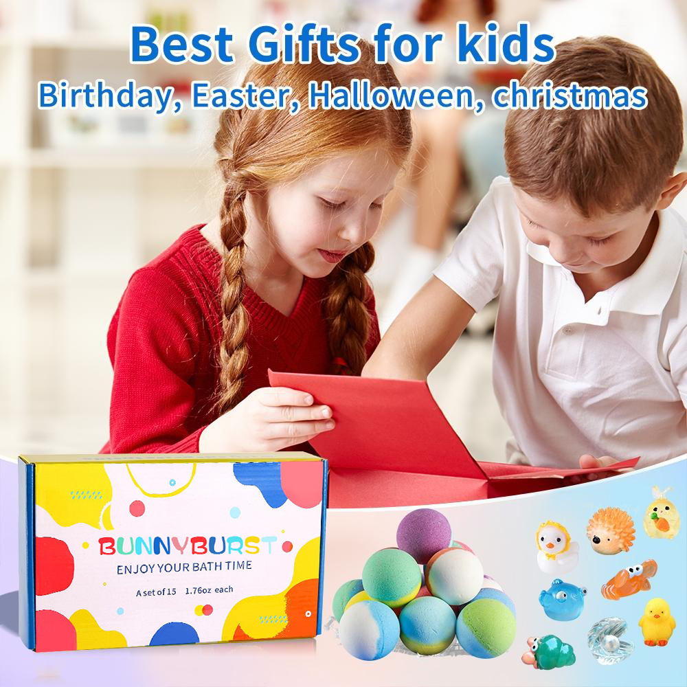 🐰🥚BunnyBurst Surprise Bath Bombs for Kids