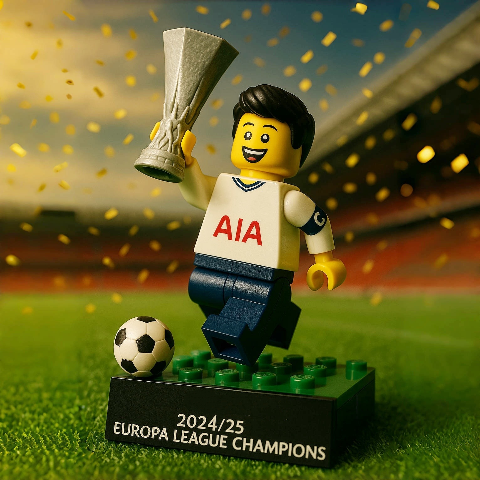 Tottenham Hotspur UEFA Champion Figure